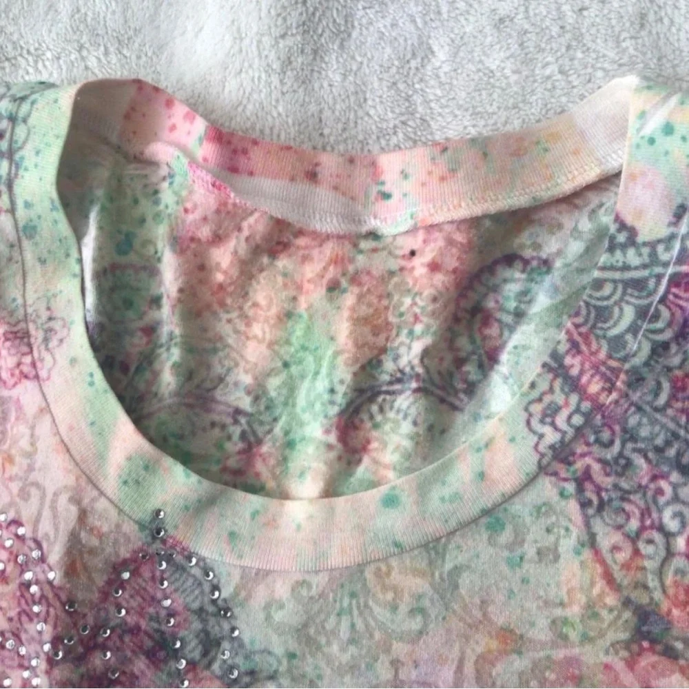 Multi Color Rhinestone Top - Picture 4 of 6